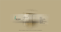 Desktop Screenshot of beoholz.ch
